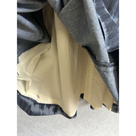 NWT LL Bean Signature Size 12 Poplin A Line Dress G21 - Picture 7 of 9